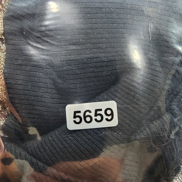 Women's Karen Kane Top Blouse Abstract Patterned Batwing Sleeve Size XL - Picture 9 of 9